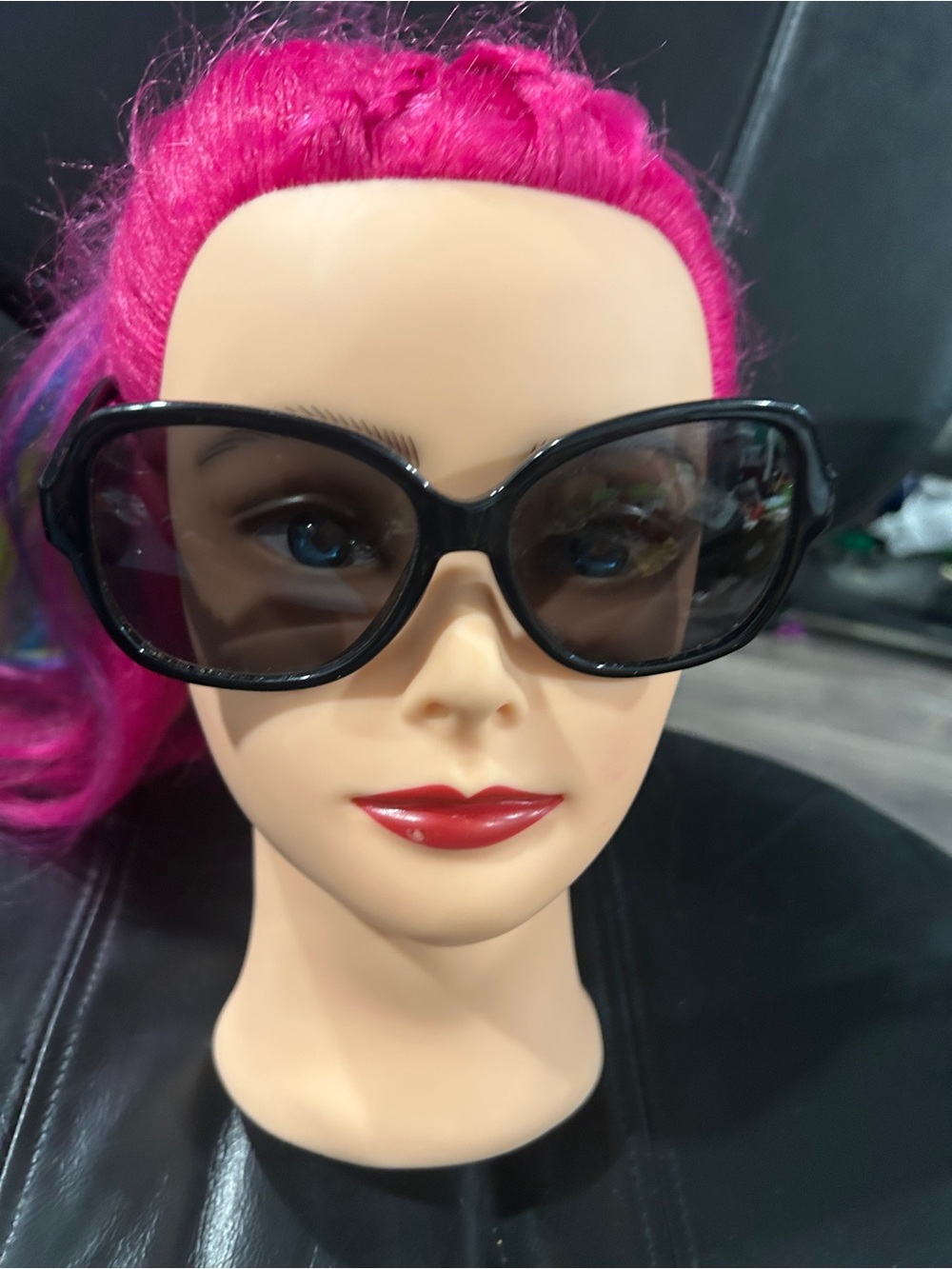 Classic Black Oversized Women's  ArmaniExchange FRAME ONLY